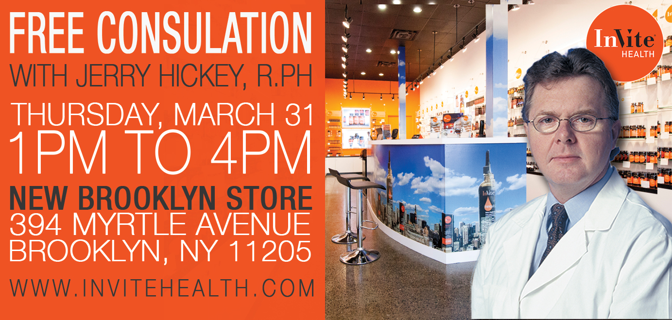 Free Consultation with Jerry Hickey at InVite’s NEW Brooklyn Store!