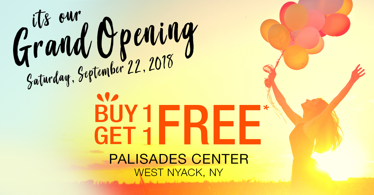 Our Grand Opening at the Palisades Center Mall in West Nyack, New York!