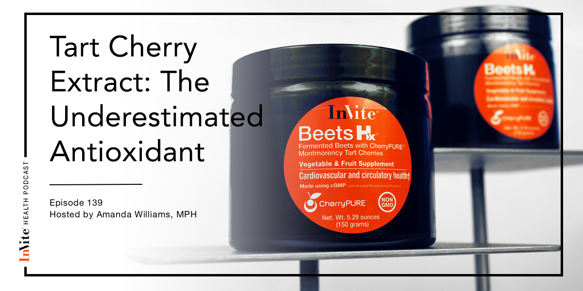Tart Cherry Extract: The Underestimated Antioxidant – Invite Health Podcast, Episode 139
