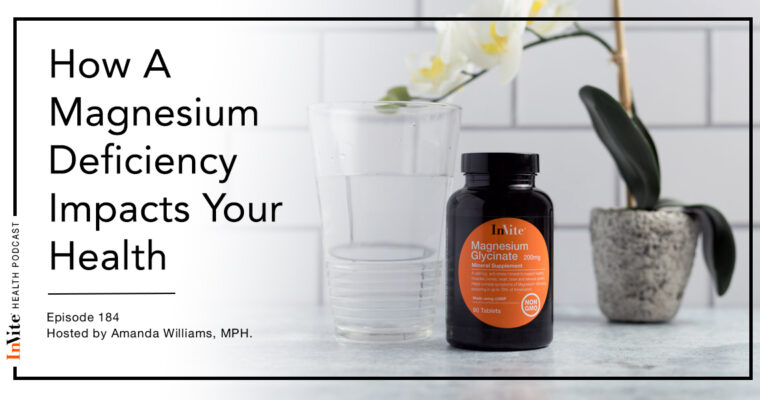 How A Magnesium Deficiency Impacts Your Health – InVite Health Podcast, Episode 184