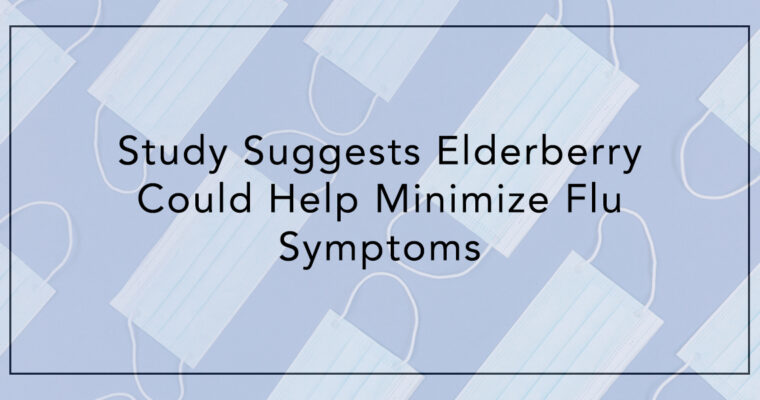 Study Suggests Elderberry Could Help Minimize Flu Symptoms