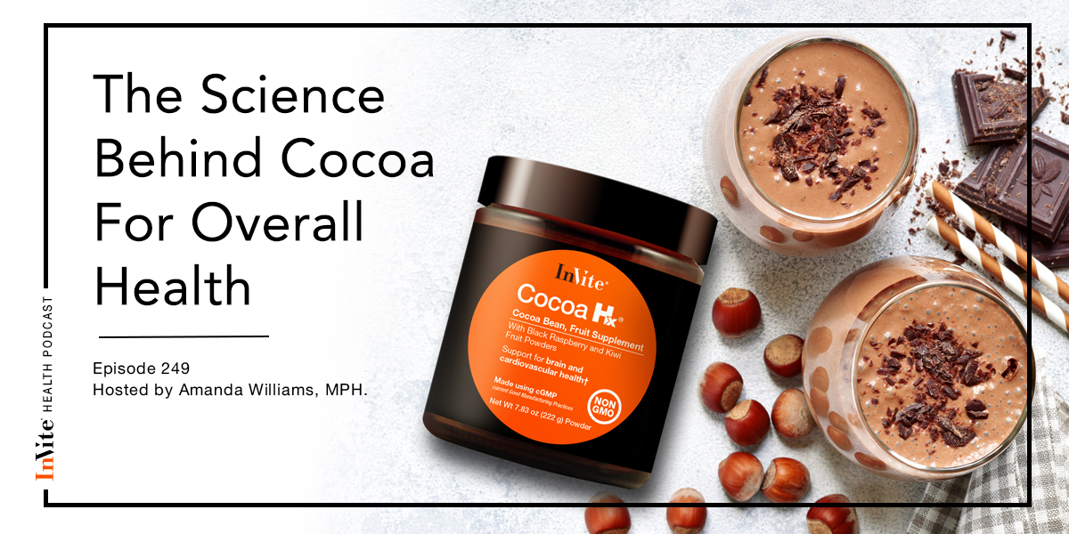 The Science Behind Cocoa For Overall Health – InVite Health Podcast, Episode 249