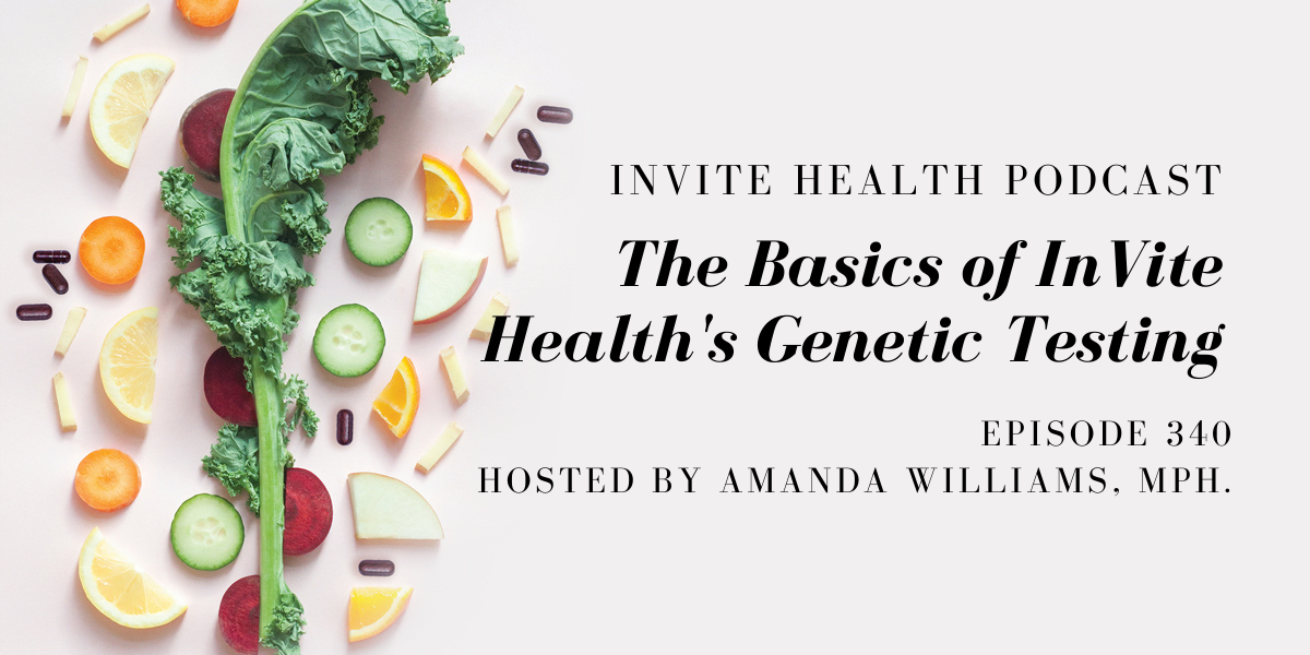 The Basics of InVite Health’s Genetic Testing – InVite Health Podcast, Episode 340