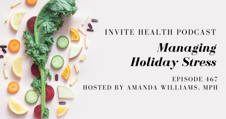 Managing Holiday Stress – InVite Health Podcast, Episode 467