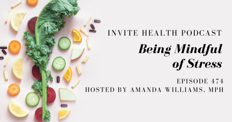 Being Mindful About Stress – InVite Health Podcast, Episode 474