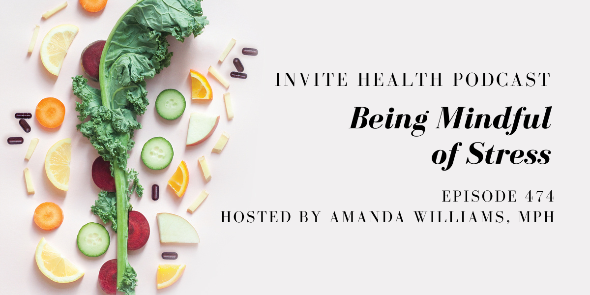Being Mindful About Stress – InVite Health Podcast, Episode 474