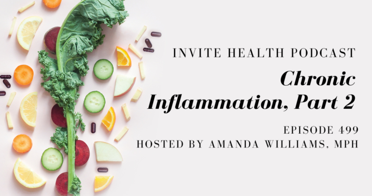 Chronic Inflammation, Part 2 – InVite Health Podcast, Episode 499
