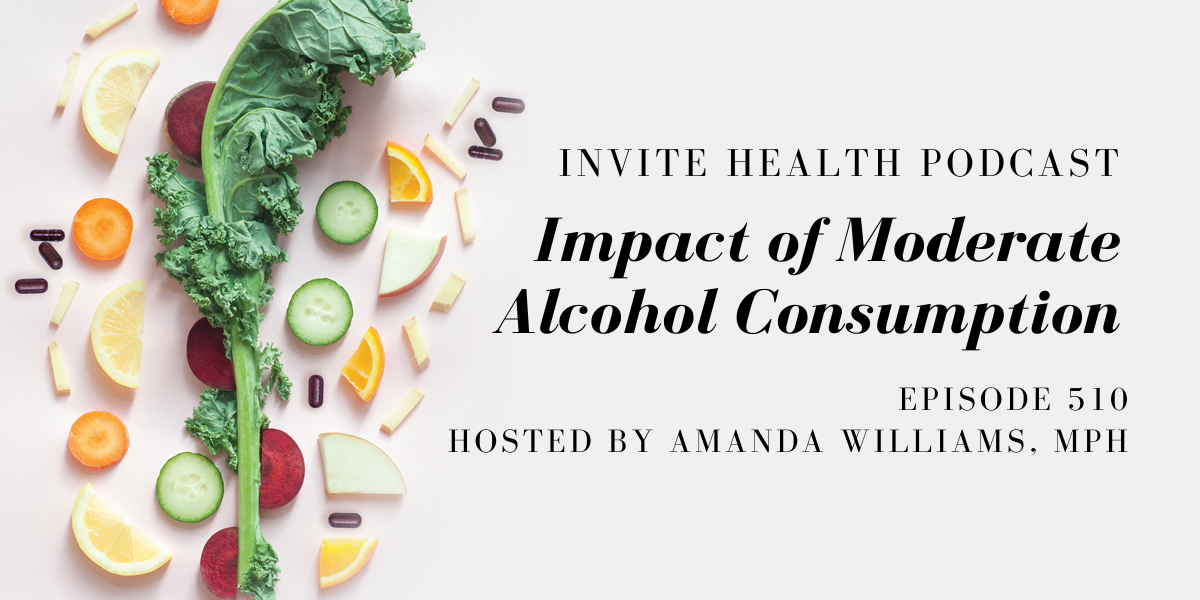Impact of Moderate Alcohol Consumption – InVite Health Podcast, Episode 510