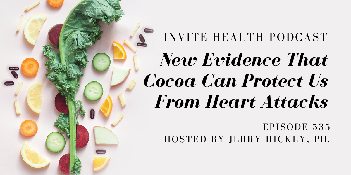 New Evidence That Cocoa Can Protect Us From Heart Attacks – InVite Health Podcast, Episode 535