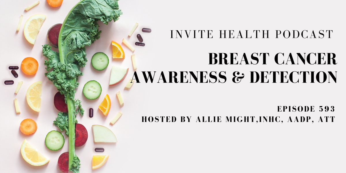 Breast Cancer Awareness & Detection, Invite Health Podcast, Episode 593